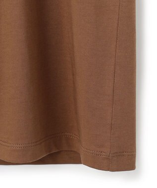 UNFILO シアー レイヤード Tシャツ ブラウン