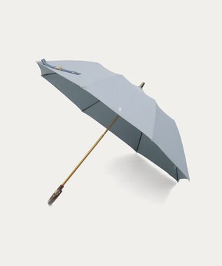 MOONBAT POLO RALPH LAUREN（ポロ ラルフローレン）晴雨兼用日傘 ワンポイント ポロポニー 無地  折りたたみ傘 楽折 遮光 遮熱 UV スカイブルー