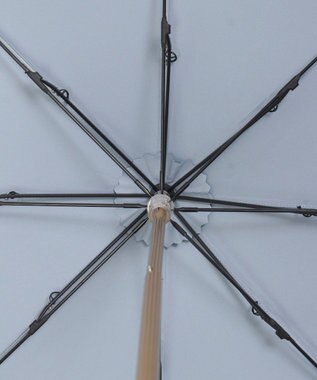 MOONBAT POLO RALPH LAUREN（ポロ ラルフローレン）晴雨兼用日傘 ワンポイント ポロポニー 無地  折りたたみ傘 楽折 遮光 遮熱 UV スカイブルー