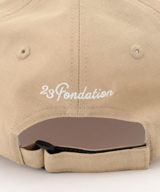 23区GOLF 【23Fondation】ワンポイント キャップ ベージュ系