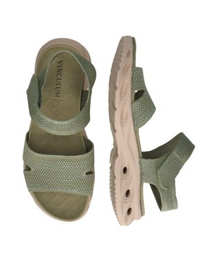 Bridget Birkin 【VINCULUM】フレックスソールベルクロサンダル カーキ