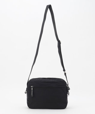 LA BAGAGERIE 【MONICA】フロントポケットショルダーバッグ ブラック
