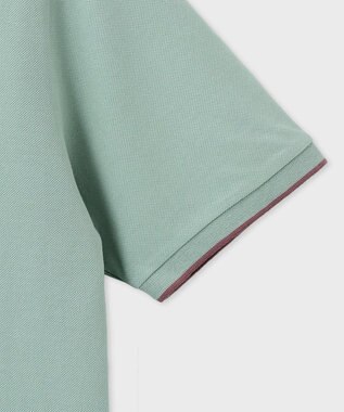 Paul Smith Zebra ライン ポロシャツ ブルーグリーン