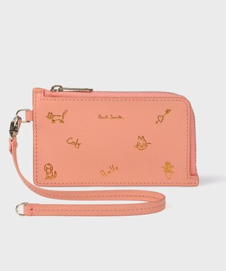 Paul Smith カラードゥードゥル フラグメントケース ピンク