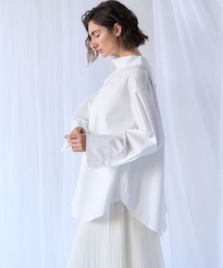 23区 【GOLD LABEL/見上愛さん着用】チュールプリーツ スカート アイボリー系