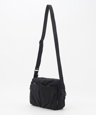 LA BAGAGERIE 【MONICA】フロントポケットショルダーバッグ ブラック