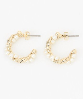 組曲 パールミックスピアス ゴールド系