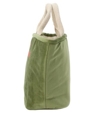 Green Parks ・ｓｏｆｉ　ベロア刺繍トートバッグ Green