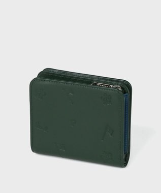 Paul Smith PS Paul Smith ドローイング 2つ折り財布 グリーン