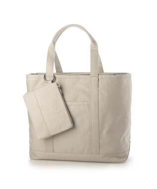 UNBILLION カシュカシュ cachecache / 裏コーディングキャンバスビッグトートバッグ GY