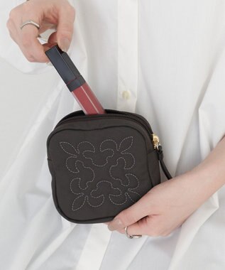 russet コーデュラナイロンスクエアポーチ(CE-1724)