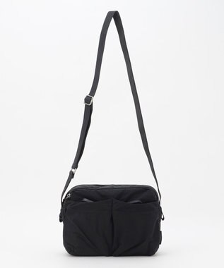 LA BAGAGERIE 【MONICA】フロントポケットショルダーバッグ ブラック