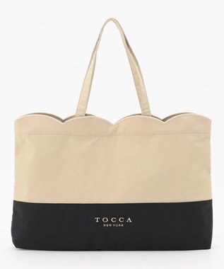 TOCCA 【A4サイズ対応】DEAR EMILY SUBBAG サブバッグ ベージュ系