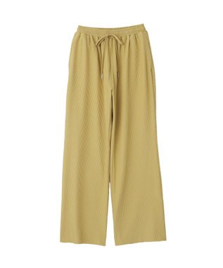 Green Parks セルフカットリブパンツ Green