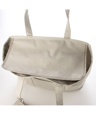 UNBILLION カシュカシュ cachecache / 裏コーディングキャンバスビッグトートバッグ GY