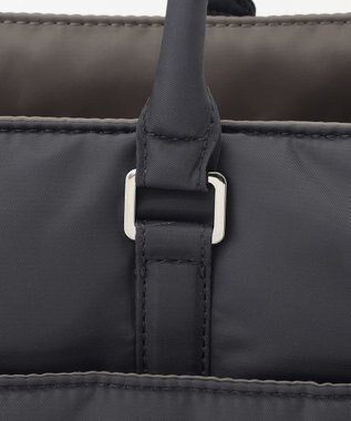 Y'SACCS 【ムック本掲載】ツイルナイロン　スクエアトート　Mサイズ ダークグレー