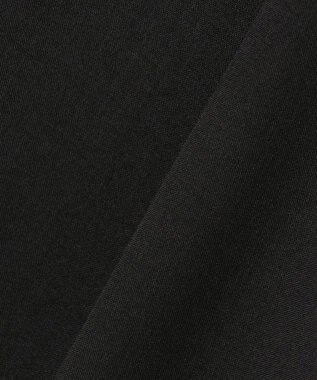 uncrave ウォッシャブルドライサップ ワイドパンツ（サスペンダー付き） ブラック(WEB限定カラー)