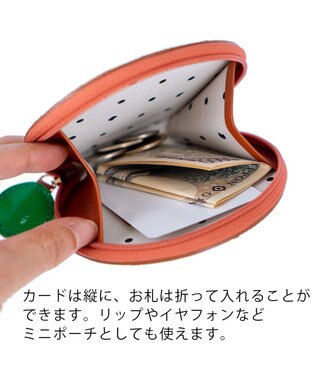 tsumori chisato CARRY ガーデンゴルフクラブ コインケース 小銭入れ ブラウン