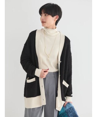 AMERICAN HOLIC モノトーンＶネックニットカーディガン Multi