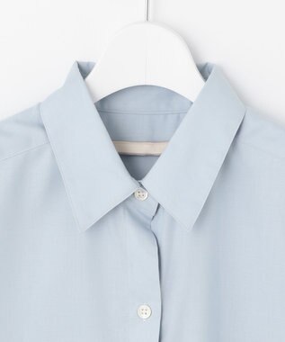 自由区 L 【抗菌/サスティナブル/セット着用可】EASY SET UP ワンピース サックスブルー系