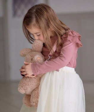 ANY KIDS ぬいぐるみ 抱っこ ポシェット ウサギ