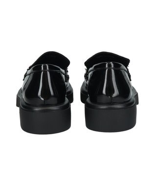 Bridget Birkin 【Round About】チェーンビットタッセルローファー ブラックエナメル