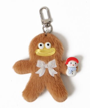 WEGO ミニメリクリモンスターぬいぐるみキーホルダー ブラウン