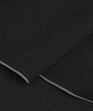 AMERICAN HOLIC ワッフル配色メロープルオーバー Black