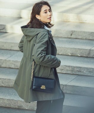 23区 【CLASSY.1月号掲載】スクエアキー ミニ ショルダーバッグ ブラック系