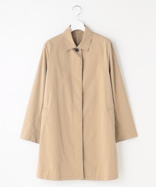 J.PRESS LADIES S 【洗える・撥水】ポリアーティローザ シングル トレンチコート モカ系