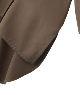 YECCA VECCA ストリングデザインシャツ Khaki