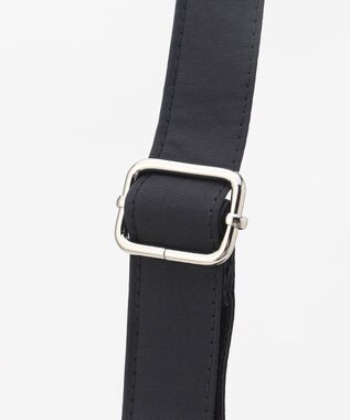 LA BAGAGERIE 【MONICA】フロントポケットショルダーバッグ ブラック