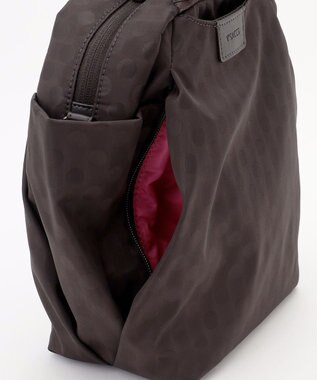 Y'SACCS 【大人のおしゃれ手帖10月号掲載】市川実和子×Y'SACCS　ドットミニボストン チョコ