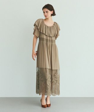 GRACE CONTINENTAL ラッフルレース切替マキシ