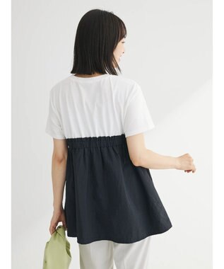 Green Parks ミディ丈ビスチェドッキングプルオーバー Black