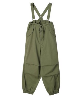 Green Parks ・ＥＬＥＮＣＡＲＥ　ＤＵＥ　サスペンダーアーミーパンツ Khaki