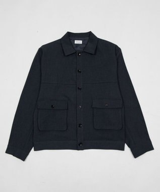 WEGO 【ユニセックス着用ITEM】ダブルポケットショートジャケット ブルーその他