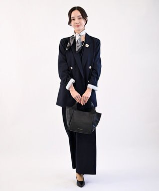 Hekhèr Le Style de Vie 【日本製/セレモニーにも】シュリンクレザー ハンドバッグ small ブラック