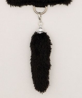 WEGO 【痛バ＆推し活グッズ】なりきりネコロングフォトケースキーホルダ－ ブラック