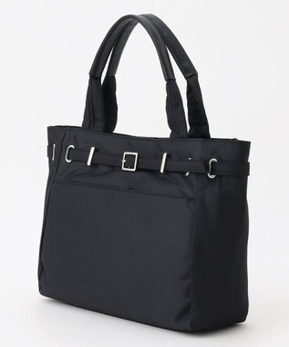 ICB 【新色追加・A4サイズ収納可】ベルトバックルトート ブラック系