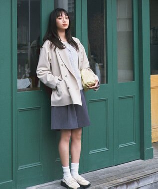 earth music&ecology バミューダパンツ Beige