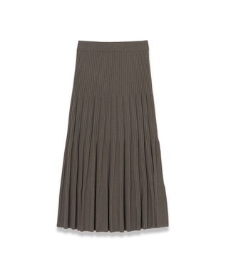 JOSEPH 【洗える】メリノウールリブ　ニットスカート Mushroom