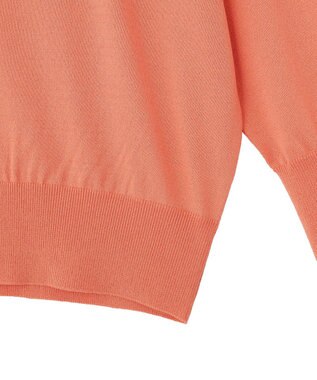 YECCA VECCA 【マシンウォッシャブル】カーディガン② Salmon Pink