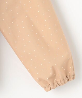 組曲 KIDS 【90-100㎝】ランダムドット ブルゾン ベージュ系5