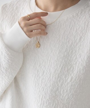 AMERICAN HOLIC フクレジャガードプルオーバー Off White