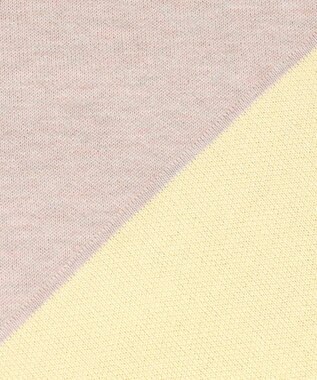 23区 【先行予約】バイカラーダブルフェイス ニット カーディガン ベージュ×イエロー