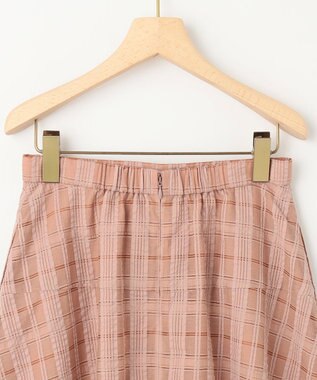 組曲 S ラメシアーチェック スカート ピンク系3