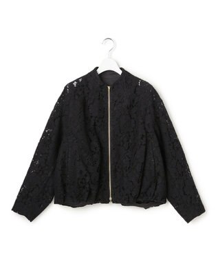 23区 S 【エステータ/Precious掲載】ヴィンテージコードレース ブルゾン ブラック系