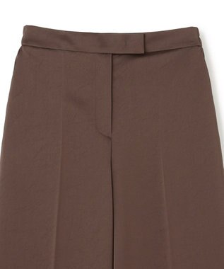 JOSEPH 【洗える】ドレーピーベネシャン　ワイドトラウザーズ Brown