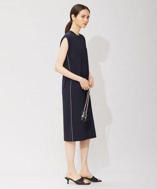 ICB L 【WEB限定カラーあり】 シンセティックハイゲージ ワンピース ネイビー系